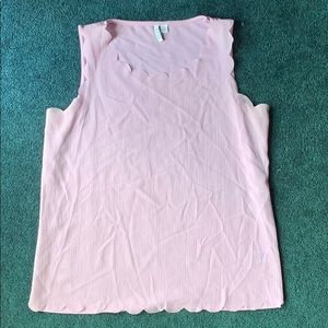 Elle Scalloped Tank Top